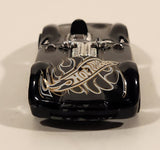 2001 Hot Wheels Logo Motive Turbolence Black Die Cast Toy Race Car Vehicle