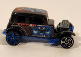 2006 Hot Wheels Highway Horror '32 Ford Vicky Metalflake Black Die Cast Toy Car Hot Rod Vehicle