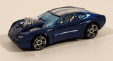 2002 Hot Wheels First Editions Overbored 454 Metalflake Dark Blue Die Cast Toy Car Vehicle