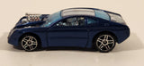 2002 Hot Wheels First Editions Overbored 454 Metalflake Dark Blue Die Cast Toy Car Vehicle