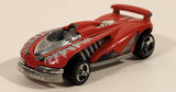 2001 Hot Wheels Shark Pack Speed Shark Red Die Cast Toy Car Vehicle