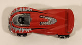 2001 Hot Wheels Shark Pack Speed Shark Red Die Cast Toy Car Vehicle
