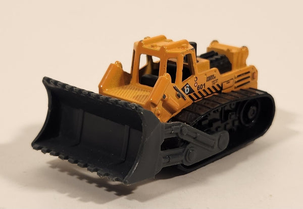 2019 Matchbox Service Squad Bulldozer Yellow Die Cast Toy Bulldozer Construction Equipment Vehicle
