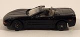 Motor Max No. 6002 1998 Chevrolet Corvette Convertible Black Die Cast Toy Car Vehicle