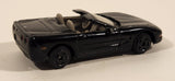 Motor Max No. 6002 1998 Chevrolet Corvette Convertible Black Die Cast Toy Car Vehicle