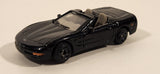 Motor Max No. 6002 1998 Chevrolet Corvette Convertible Black Die Cast Toy Car Vehicle