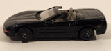 Motor Max No. 6002 1998 Chevrolet Corvette Convertible Black Die Cast Toy Car Vehicle