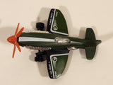 2008 Hot Wheels All Stars Mad Propz Olive Green Die Cast Toy Airplane
