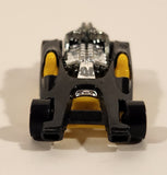 2013 Hot Wheels Triple Track Twister Honda Racer Black Yellow Die Cast Toy Race Car Vehicle