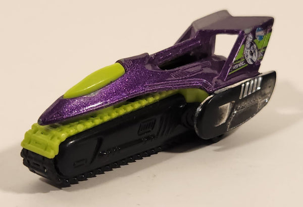 2013 Hot Wheels Road Rockets Tread Air Metalflake Purple Die Cast Toy Car Vehicle