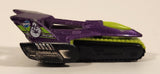 2013 Hot Wheels Road Rockets Tread Air Metalflake Purple Die Cast Toy Car Vehicle