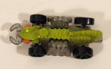 2011 Hot Wheels Thrill Racers - Cave Eevil Weevil Lime Green Die Cast Toy Car Vehicle