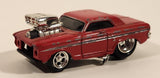 2002 Funline Muscle Machines Ford Thunderbolt Red Die Cast Toy Car Vehicle Missing A Wheel