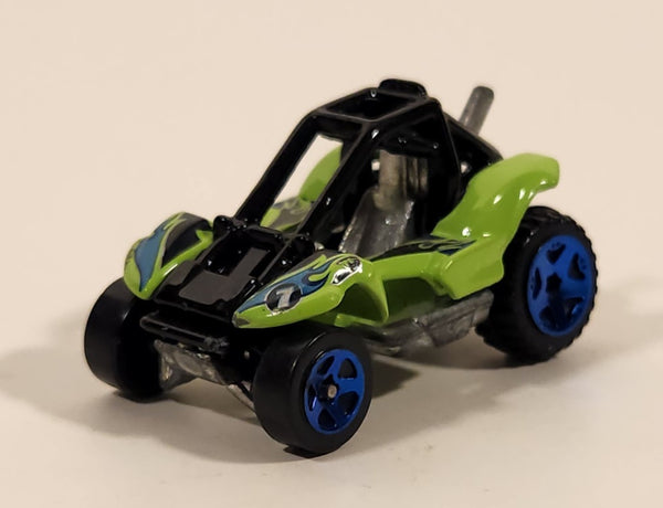 2006 Hot Wheels Wish List Power Sander Dune Buddy Green Die Cast Toy Car Vehicle