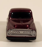 Namco Pickup Truck with Cargo Dark Red Pull Back Die Cast Toy Car Vehicle