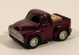 Namco Pickup Truck with Cargo Dark Red Pull Back Die Cast Toy Car Vehicle