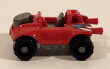 Kinder Surprise Red Miniature Plastic Toy Car Vehicle FF044