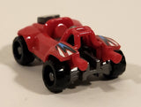 Kinder Surprise Red Miniature Plastic Toy Car Vehicle FF044