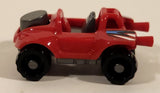 Kinder Surprise Red Miniature Plastic Toy Car Vehicle FF044