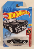 2019 Hot Wheels HW Flames '68 Mercury Cougar Black Die Cast Toy Car Vehicle New in Package