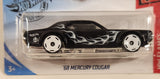 2019 Hot Wheels HW Flames '68 Mercury Cougar Black Die Cast Toy Car Vehicle New in Package