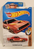 2016 Hot Wheels Muscle Mania '70 Plymouth AAR Cuda Red Die Cast Toy Car Vehicle New in Package