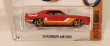 2016 Hot Wheels Muscle Mania '70 Plymouth AAR Cuda Red Die Cast Toy Car Vehicle New in Package