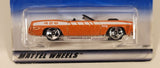 1999 Hot Wheels 1970 Plymouth Barracuda Convertible Orange Die Cast Toy Car Vehicle New in Package