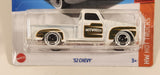 2024 Hot Wheels HW Hot Trucks '52 Chevy Truck White Die Cast Toy Car Vehicle New in Package