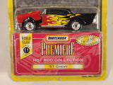 1998 Matchbox Premiere Collection: World Class - Series 11 '57 Chevy Red Yellow Black Die Cast Toy Car Vehicle and Box New in Package