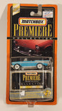 1999 Matchbox Premiere Nostalgia Collection '57 Chevy Convertible Turquoise Die Cast Toy Car Vehicle and Box New in Package