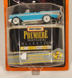 1999 Matchbox Premiere Nostalgia Collection '57 Chevy Convertible Turquoise Die Cast Toy Car Vehicle and Box New in Package