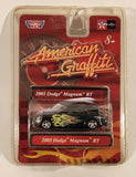 Motor Max American Graffiti 2005 Dodge Magnum RT Black Die Cast Toy Car Vehicle New in Package