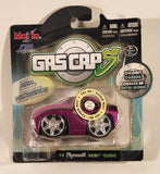 2007 Maisto Gascaps '70 Plymouth Hemi Cuda Purple Light Up Musical Die Cast Toy Car Vehicle New in Package