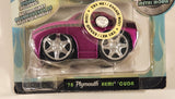 2007 Maisto Gascaps '70 Plymouth Hemi Cuda Purple Light Up Musical Die Cast Toy Car Vehicle New in Package
