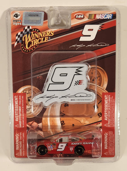 2009 Motorsports Authentics NASCAR Winner's Circle #9 Kasey Kahne Dodge Dealers Dodge Charger Red Die Cast Toy Race Car Vehicle New in Package