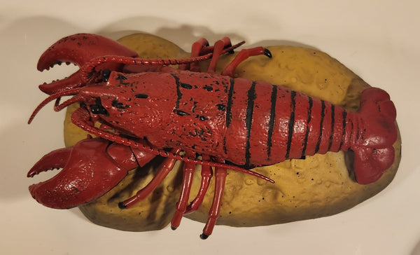 Gemmy Rocky The Singing Lobster Animatronic Singing Moving Red Lobster Themed Plaque Novelty Collectible No Adapter