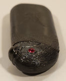Embossed Eagle with Red Rhinestone Eyes Butane Lighter