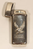 Oslu Embossed Eagle Silver Tone Butane Lighter