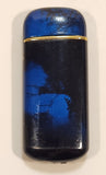 1990s Colibri Style Blue and Black Mixture Butane Lighter