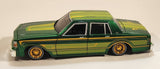 Maisto Lowriders 1987 Chevrolet Caprice Green 1/26 Scale Die Cast Toy Car Vehicle with Opening Doors Hood Trunk