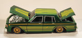 Maisto Lowriders 1987 Chevrolet Caprice Green 1/26 Scale Die Cast Toy Car Vehicle with Opening Doors Hood Trunk