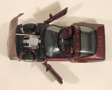 Maisto 1992 Corvette ZR-1 Burgundy Purple 1/18 Scale Die Cast Toy Car Vehicle with Opening Doors Hood Trunk