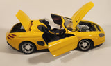 Maisto Mustang Mach III Convertible Yellow 1/18 Scale Die Cast Toy Car Vehicle with Opening Doors Hood Trunk