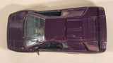 1995 Maisto Special Edition 30th Anniversary Lamborghini Jota Purple 1/18 Scale Die Cast Toy Car Vehicle with Opening Doors Hood Trunk