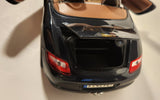 Maisto Porsche Boxster / Boxster S (Type 987) Convertible Dark Green 1/18 Scale Die Cast Toy Car Vehicle with Opening Doors Hood Trunk