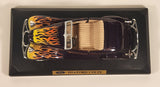 Redbox 1934 Ford Coupe Convertible Purple with Flames 1/24 Scale Die Cast Toy Car Vehicle with Opening Doors Hood Trunk