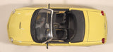 Maisto Ford Thunderbird Yellow 1/18 Scale Die Cast Toy Car Vehicle with Opening Doors Hood Trunk