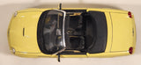 Maisto Ford Thunderbird Yellow 1/18 Scale Die Cast Toy Car Vehicle with Opening Doors Hood Trunk
