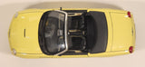 Maisto Ford Thunderbird Yellow 1/18 Scale Die Cast Toy Car Vehicle with Opening Doors Hood Trunk Missing Mirrors